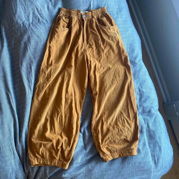 LF MARKEY Fergus trousers UK 10/US 6 in light corduroy, chestnut - Picture 8 of 13